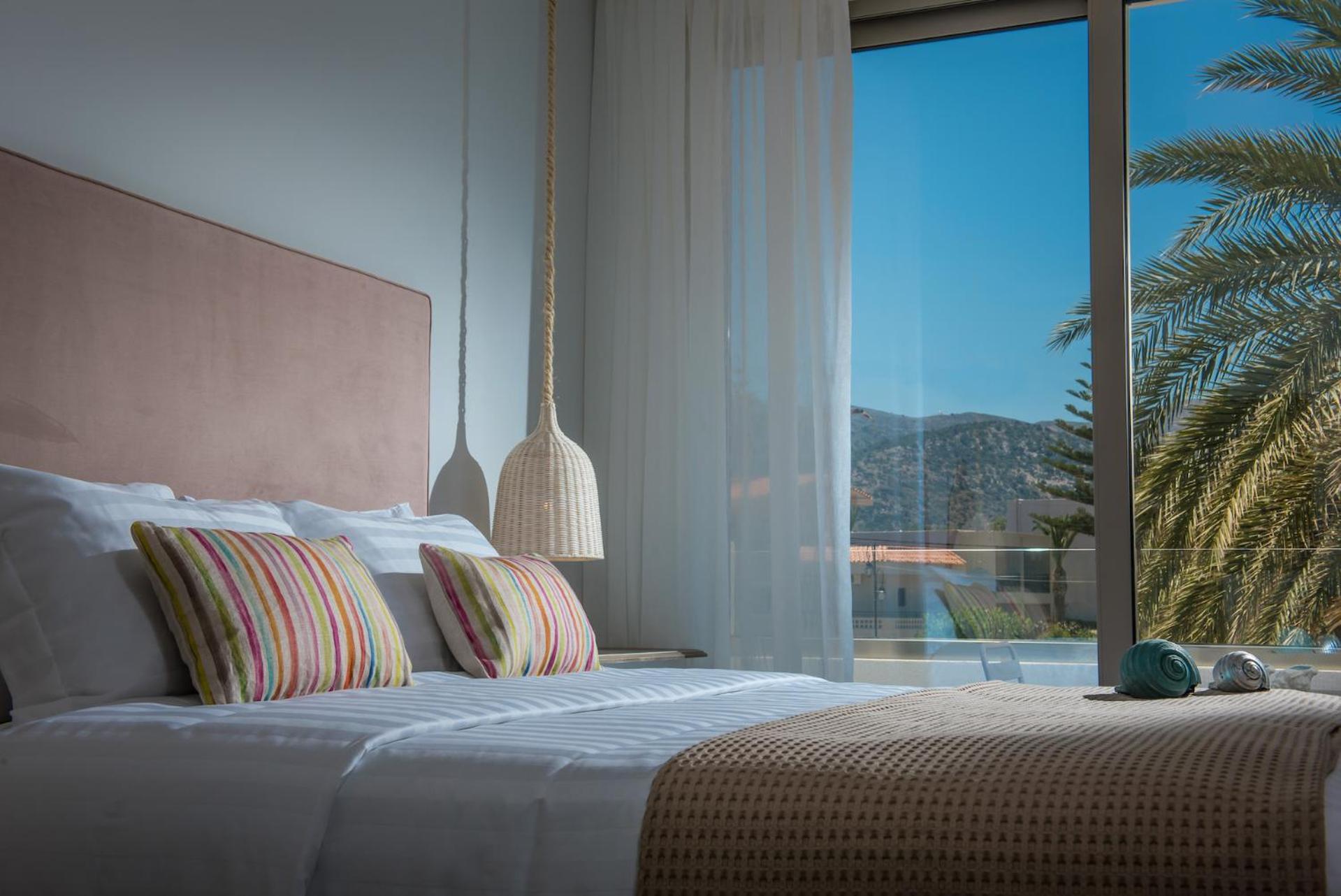 מאליה Drossia Palms Hotel And Nisos Beach Suites מראה חיצוני תמונה