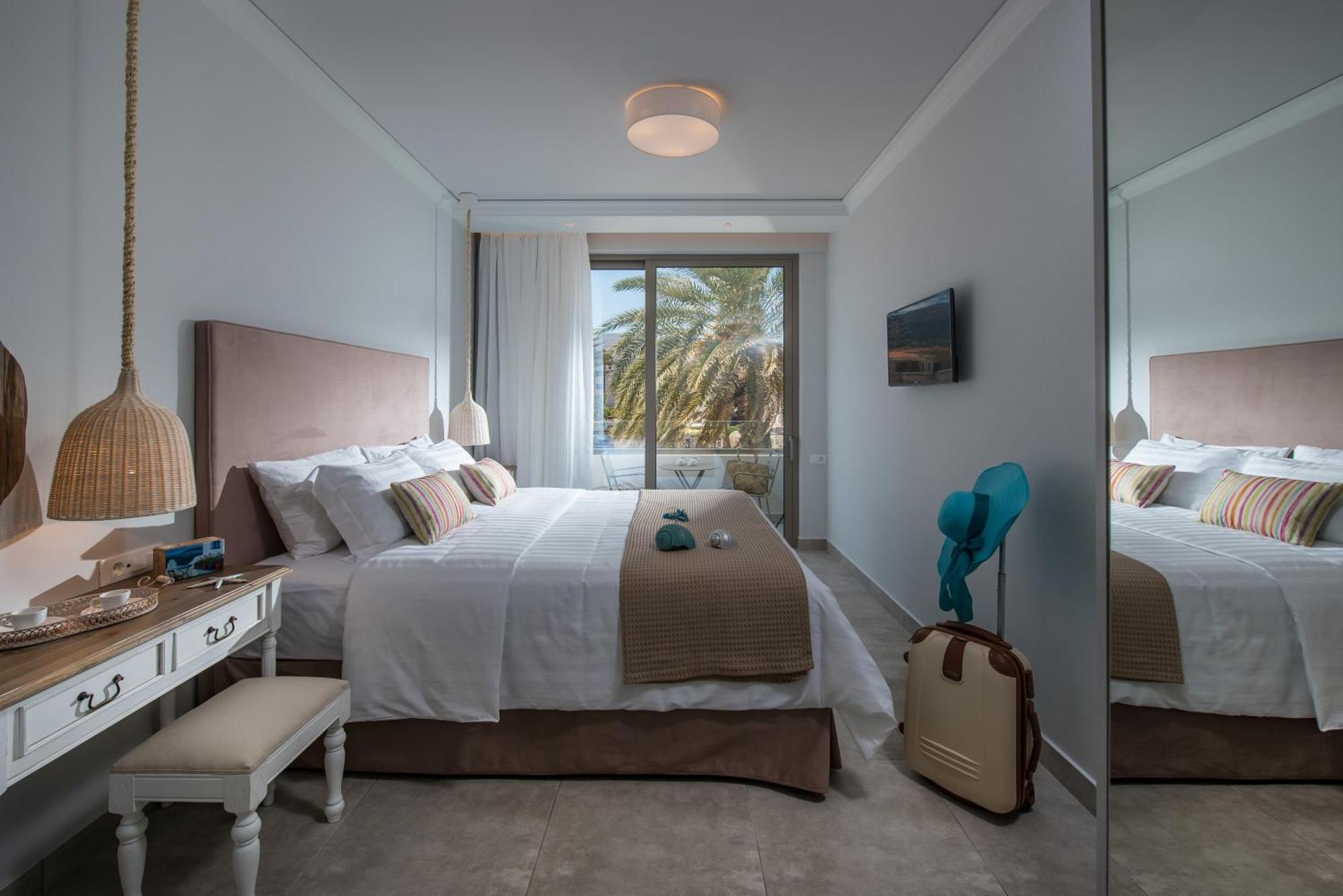 מאליה Drossia Palms Hotel And Nisos Beach Suites חדר תמונה