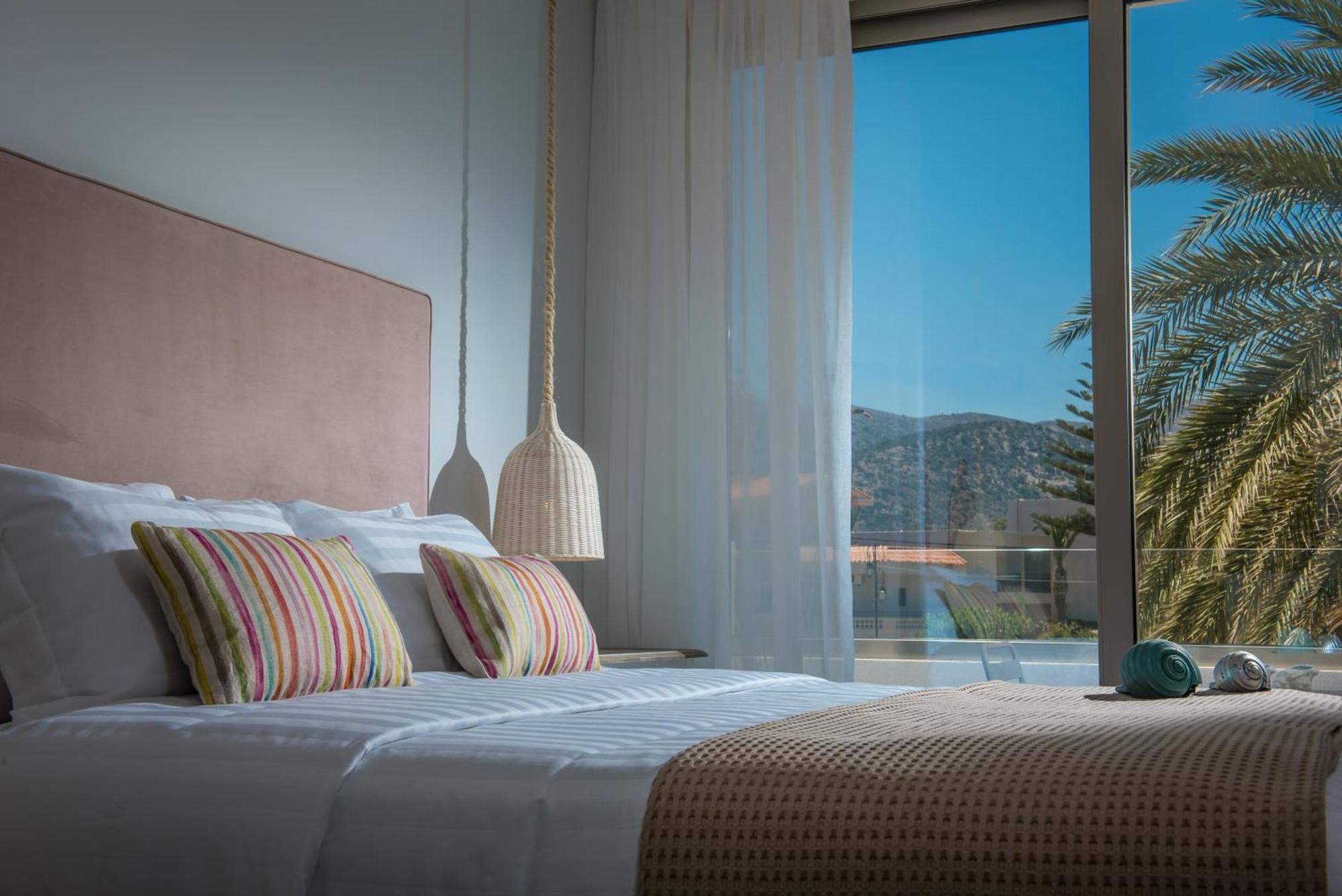 מאליה Drossia Palms Hotel And Nisos Beach Suites חדר תמונה