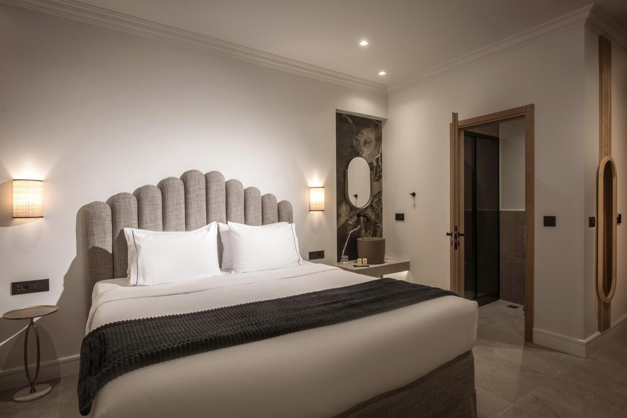 מאליה Drossia Palms Hotel And Nisos Beach Suites מראה חיצוני תמונה