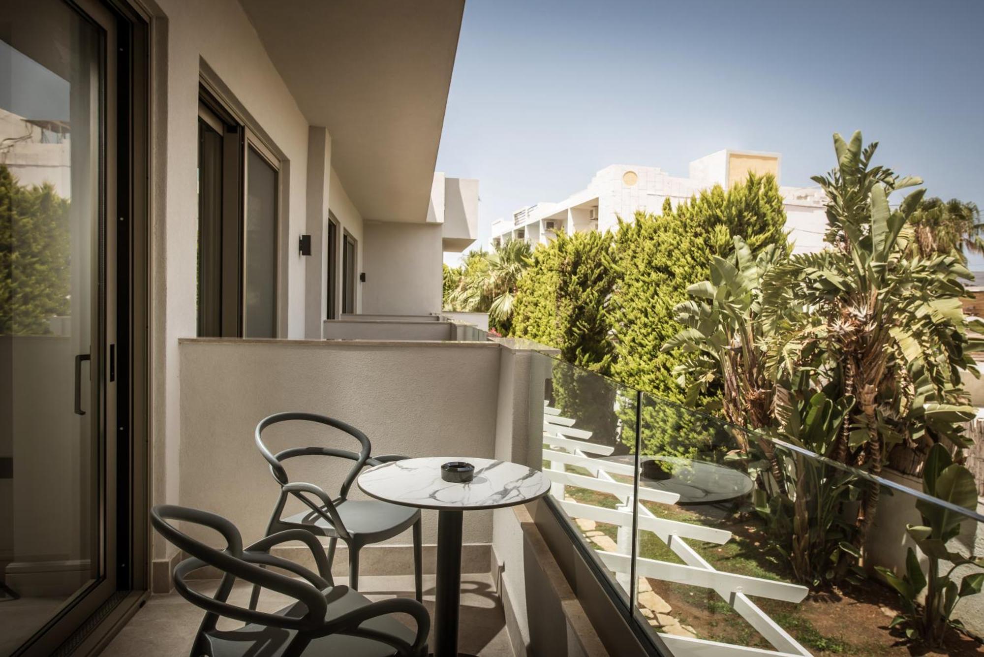 מאליה Drossia Palms Hotel And Nisos Beach Suites מראה חיצוני תמונה