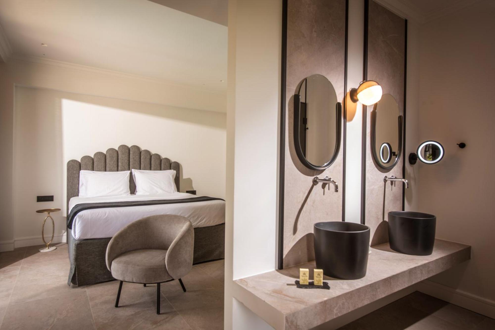 מאליה Drossia Palms Hotel And Nisos Beach Suites מראה חיצוני תמונה