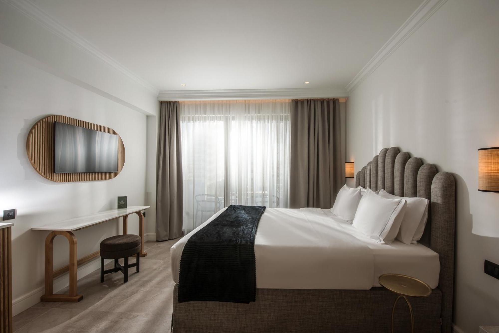 מאליה Drossia Palms Hotel And Nisos Beach Suites מראה חיצוני תמונה