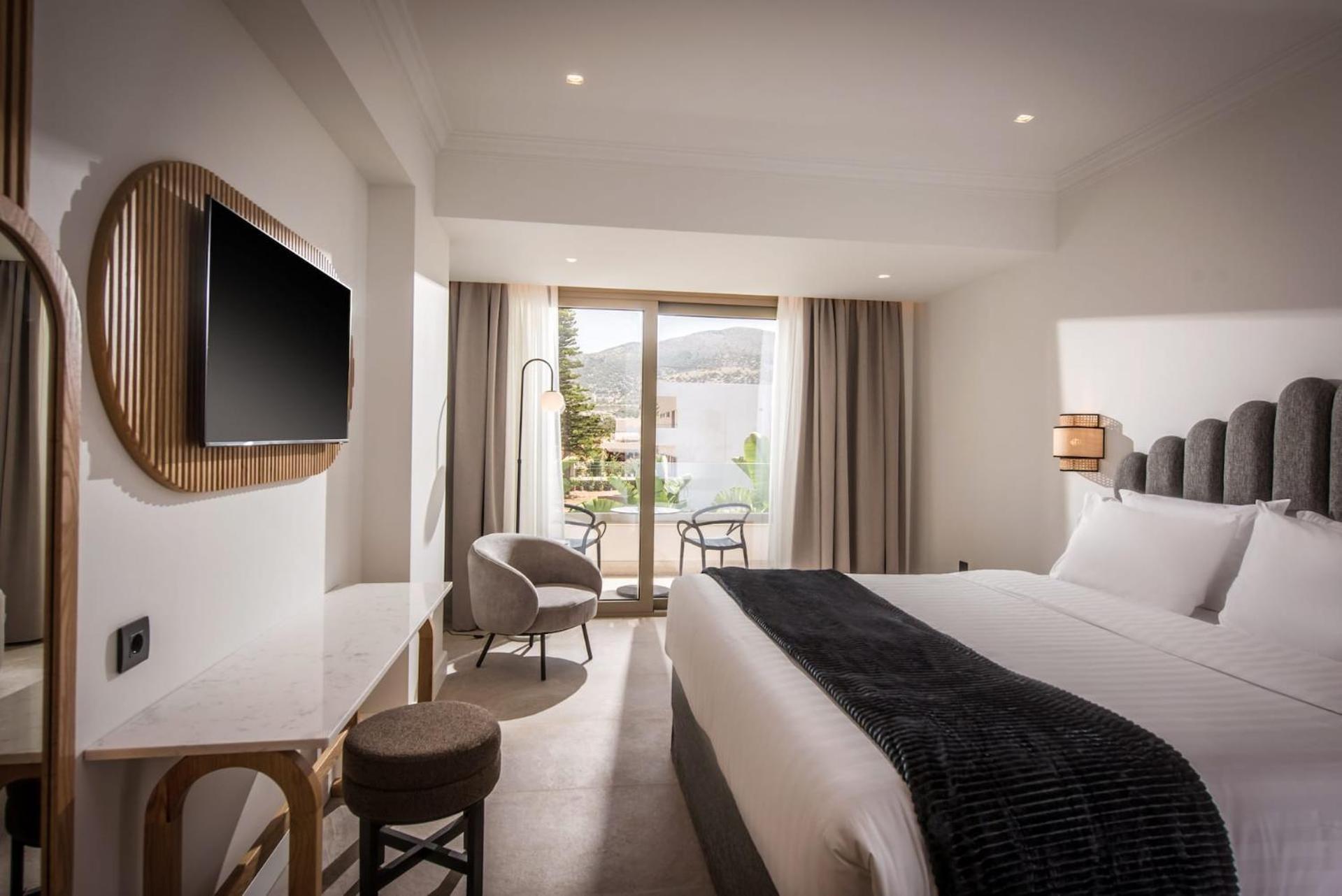 מאליה Drossia Palms Hotel And Nisos Beach Suites מראה חיצוני תמונה
