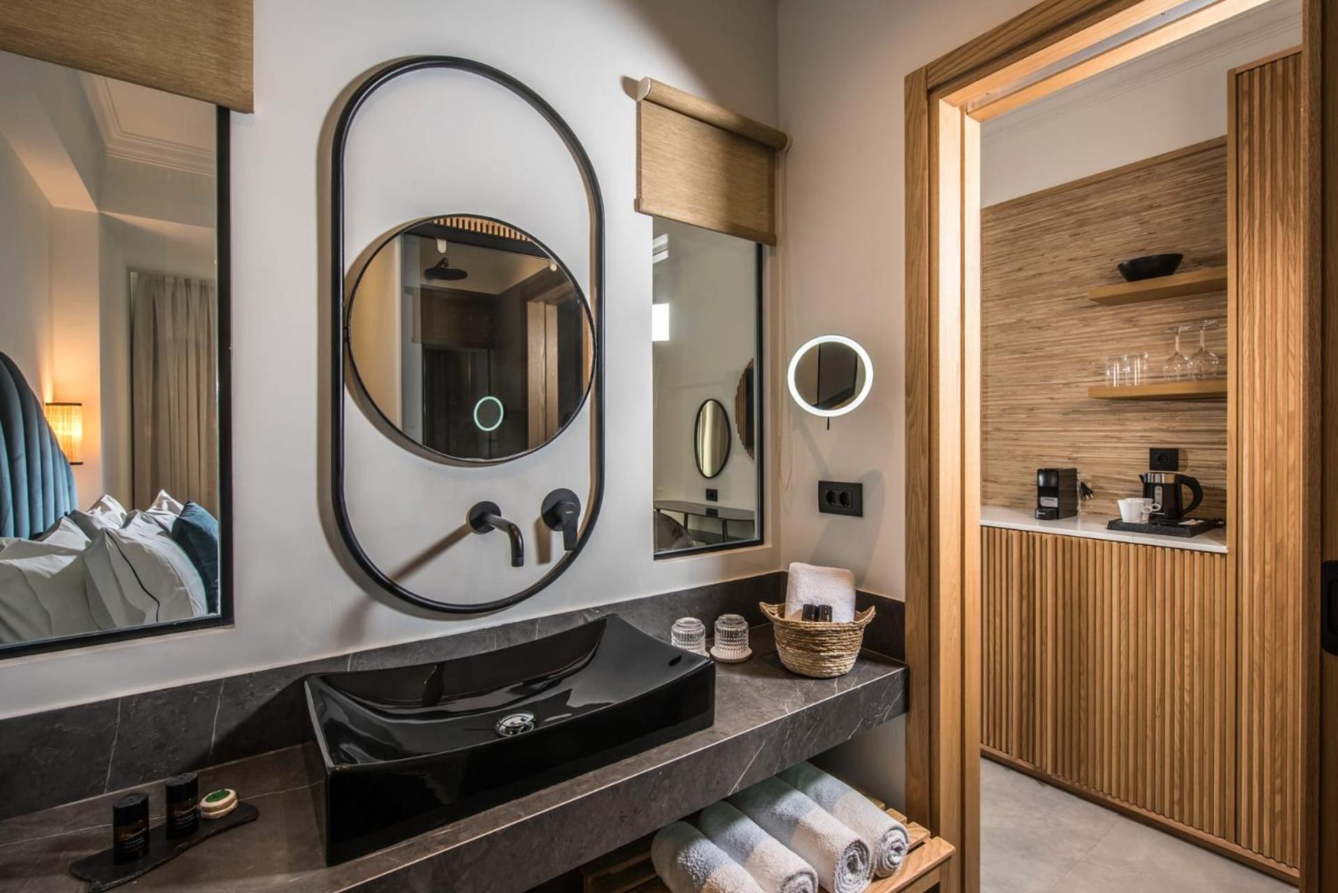 מאליה Drossia Palms Hotel And Nisos Beach Suites מראה חיצוני תמונה
