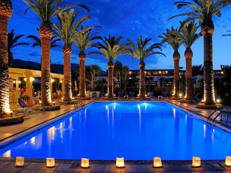 מאליה Drossia Palms Hotel And Nisos Beach Suites מראה חיצוני תמונה