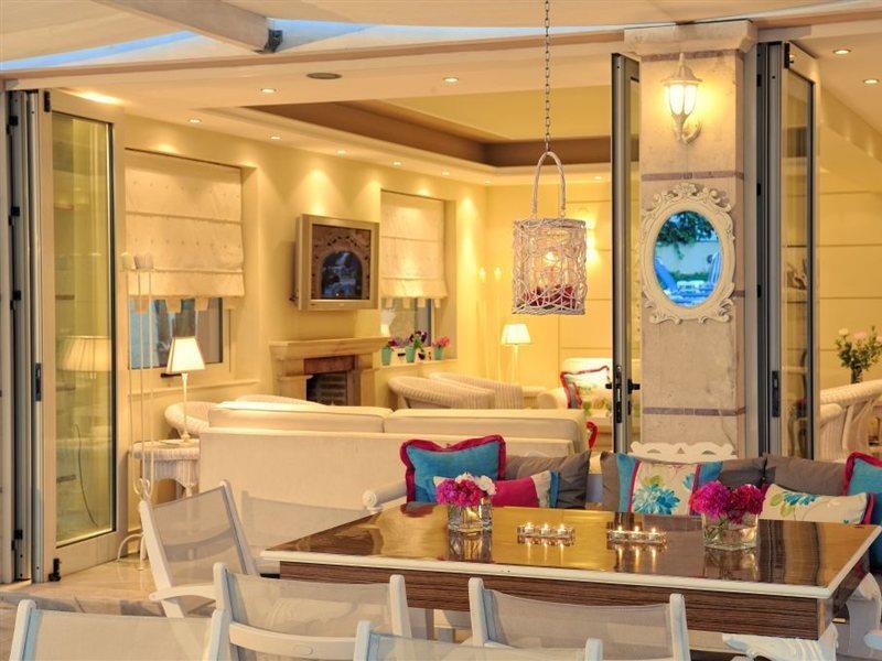 מאליה Drossia Palms Hotel And Nisos Beach Suites מראה חיצוני תמונה
