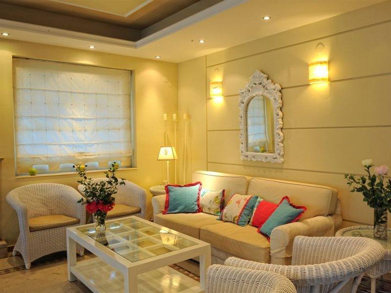 מאליה Drossia Palms Hotel And Nisos Beach Suites מראה חיצוני תמונה