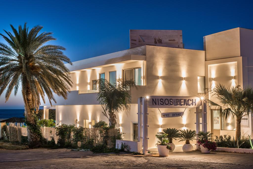 מאליה Drossia Palms Hotel And Nisos Beach Suites מראה חיצוני תמונה