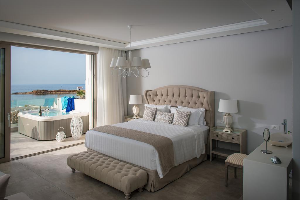 מאליה Drossia Palms Hotel And Nisos Beach Suites חדר תמונה