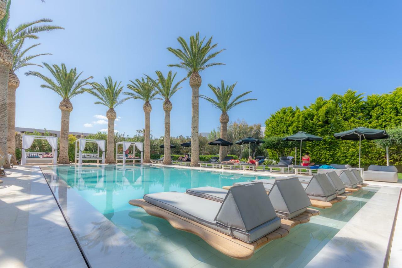 מאליה Drossia Palms Hotel And Nisos Beach Suites מראה חיצוני תמונה