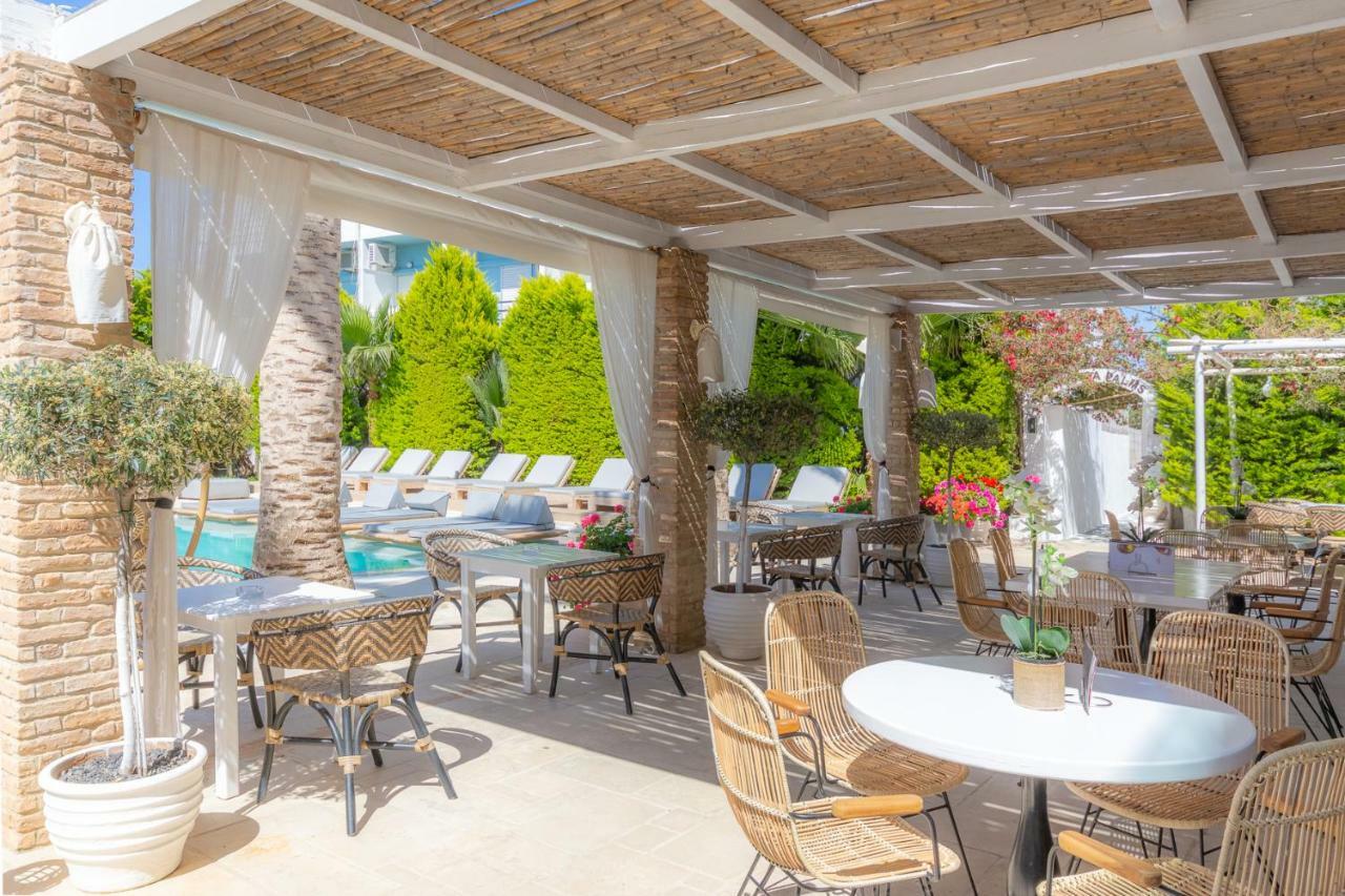 מאליה Drossia Palms Hotel And Nisos Beach Suites מראה חיצוני תמונה