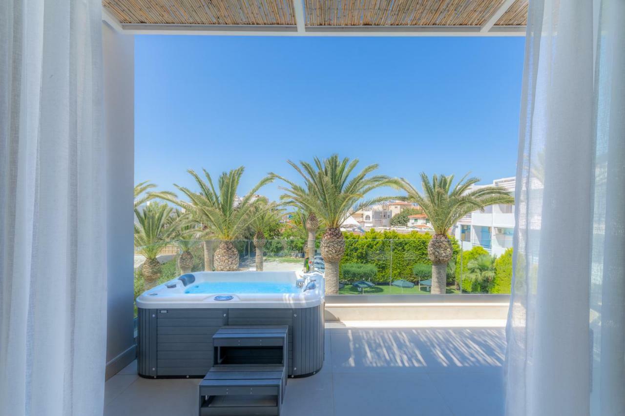 מאליה Drossia Palms Hotel And Nisos Beach Suites חדר תמונה