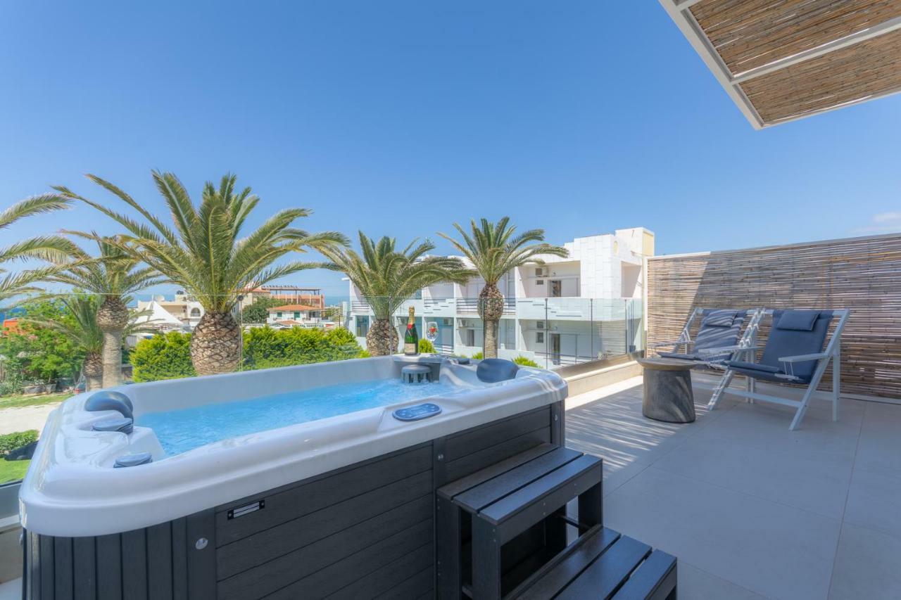 מאליה Drossia Palms Hotel And Nisos Beach Suites חדר תמונה