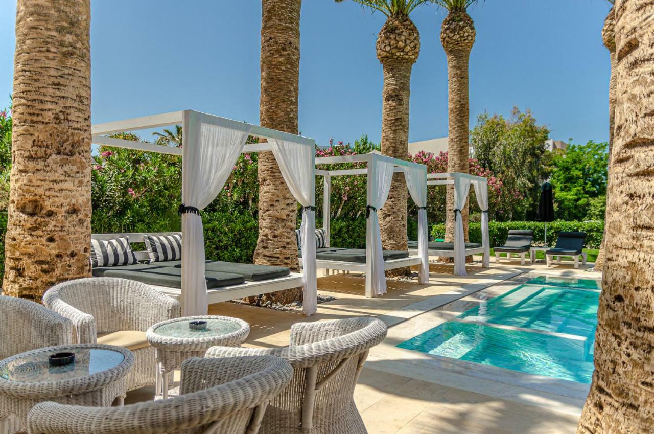 מאליה Drossia Palms Hotel And Nisos Beach Suites מראה חיצוני תמונה