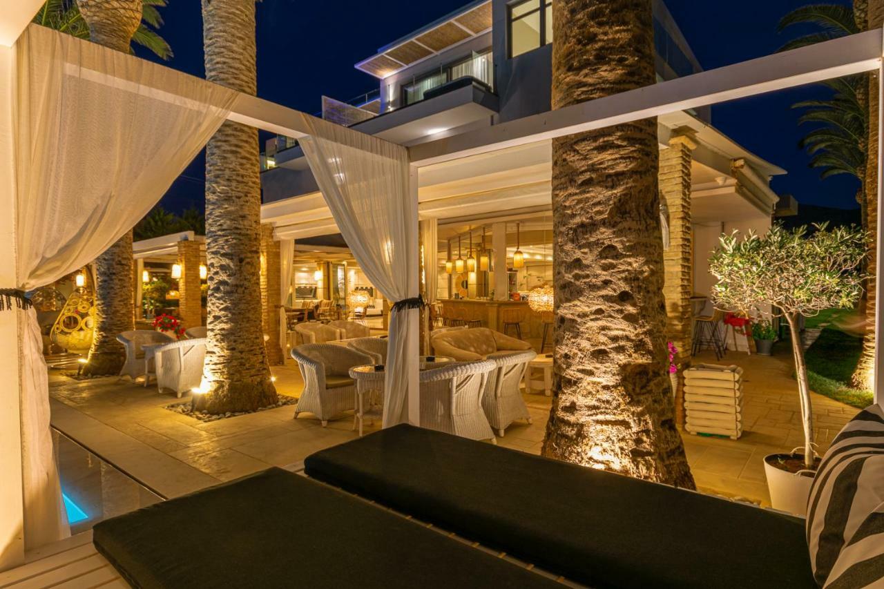 מאליה Drossia Palms Hotel And Nisos Beach Suites מראה חיצוני תמונה